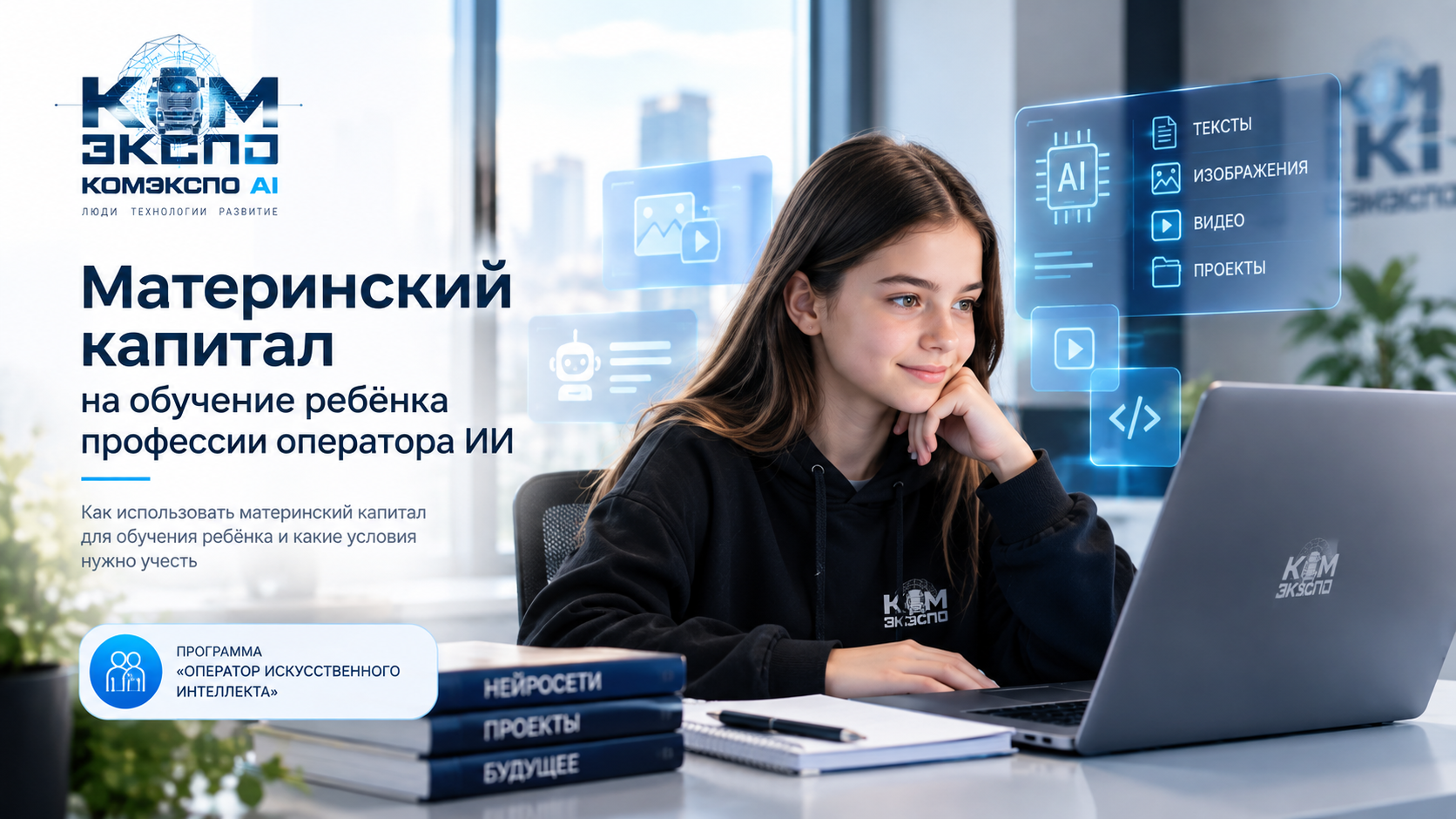 Можно ли оплатить обучение ребёнка профессии оператора ИИ материнским капиталом?